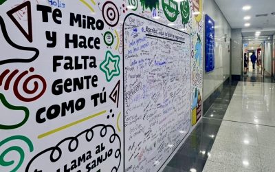 “Te miro  y el mundo necesita gente como” un videoforo con el que celebramos el Día del Fundador 
