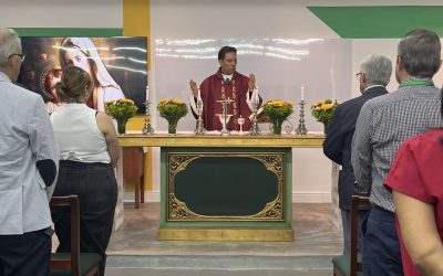 Primera celebración de la Misa del Espíritu Santo en Lomas del Sol. “La gracia del bien une a la Monteávila”